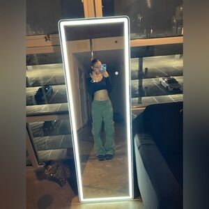 Full body led mirrors (two)